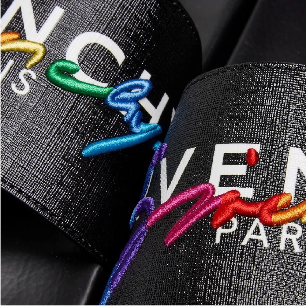 Givenchy Slides Flat Sandal Miulticolored